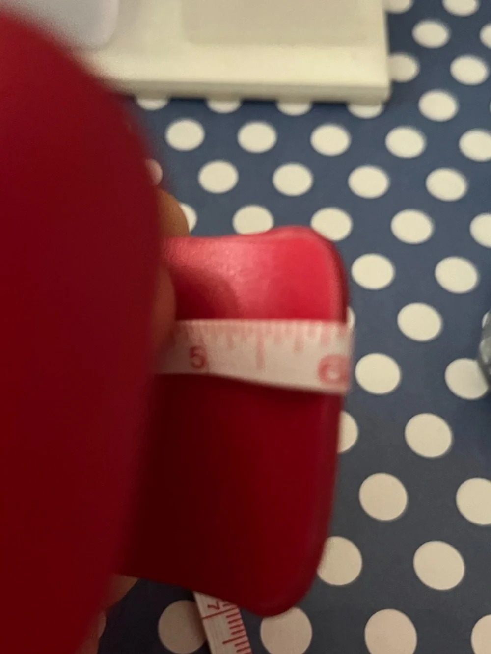 NWOT Red Leather-like Bee Pearl Accent Cuff Bracelet - Picture 6 of 9